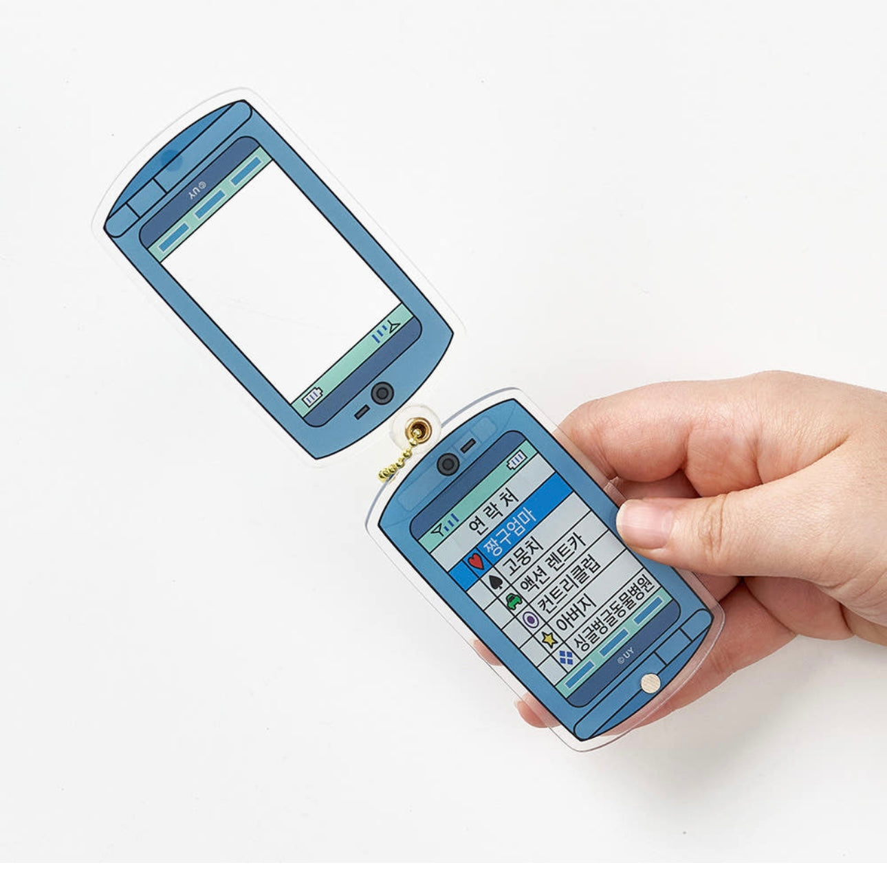 蠟筆小新手機造型鑰匙圈📱 🇰🇷