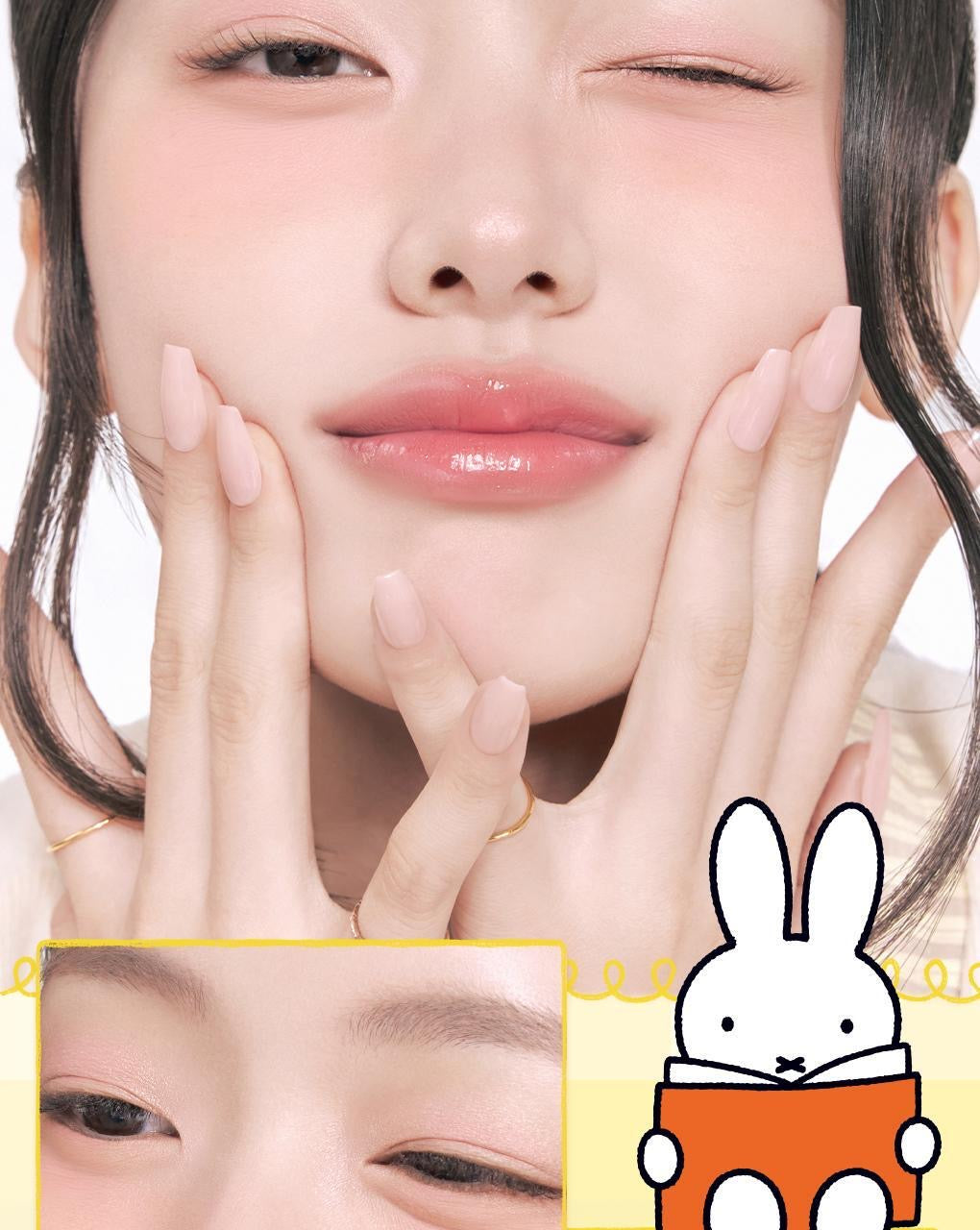 Romand x Miffy迷你唇釉眼影套裝4件套✨
