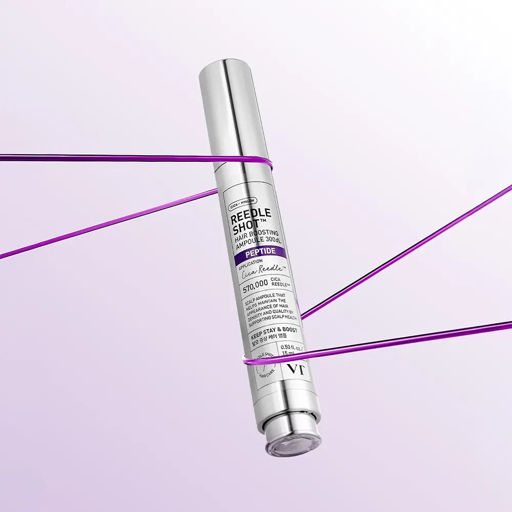 VT  頭皮賦能精華安瓶 300dL 💫| REEDLE SHOT HAIR BOOSTING AMPOULE 300dL | 強韌髮根|密集修護|輕盈不油膩✨