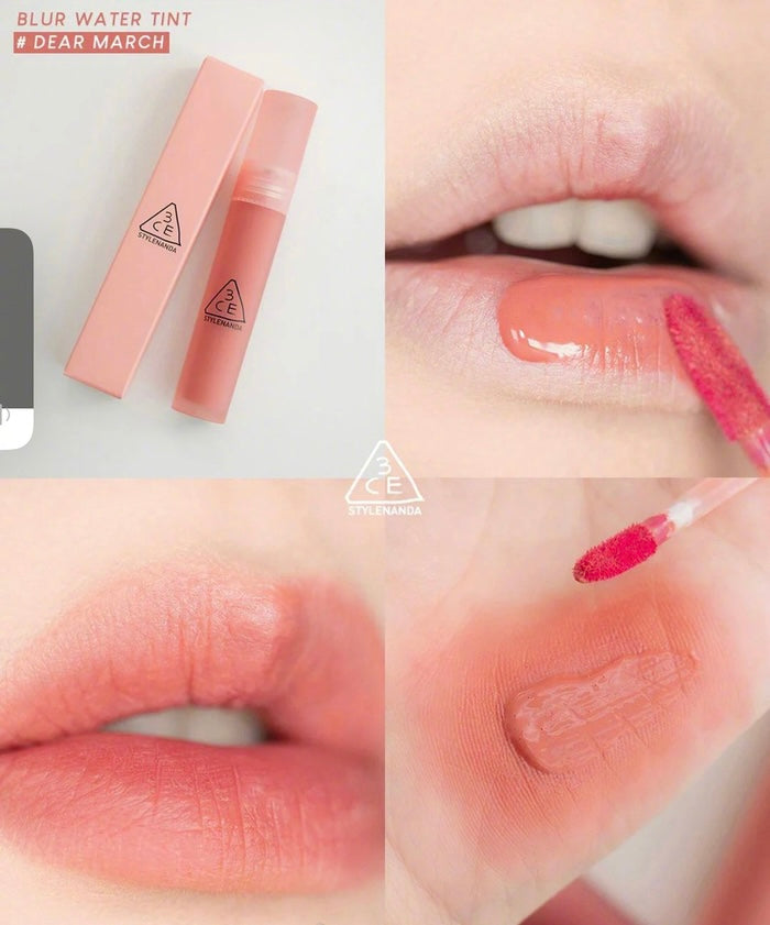 3CE自然柔和雲霧持久唇釉Blur