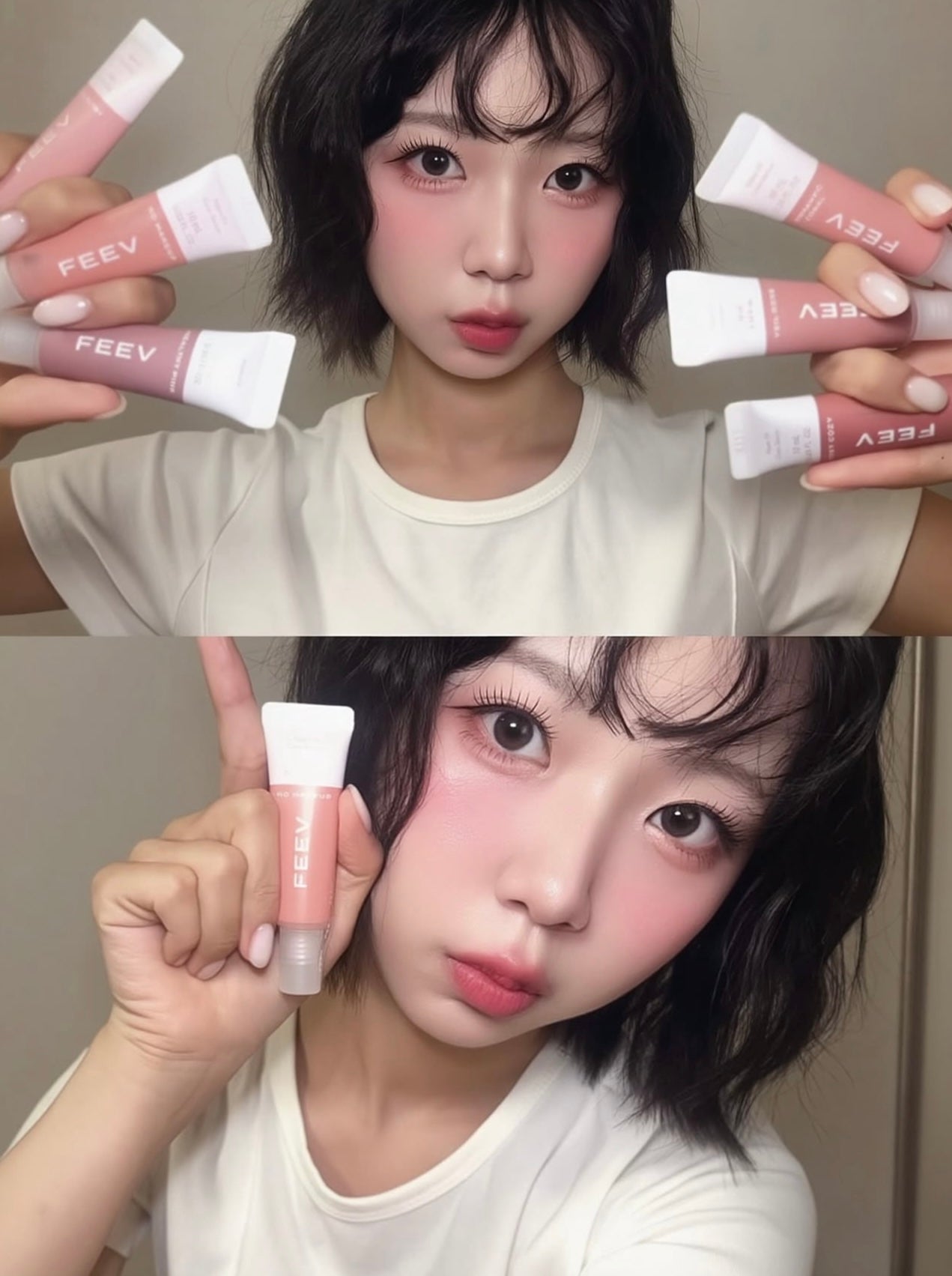 FEEV 柔霧清透水光裸膚唇頰兩用精華🪽| FEEV Hyper-Fit Color Serum💝