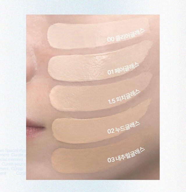 Fwee Cushion Glass Original 原生光澤肌氣墊粉底 SPF50+ PA+++💧