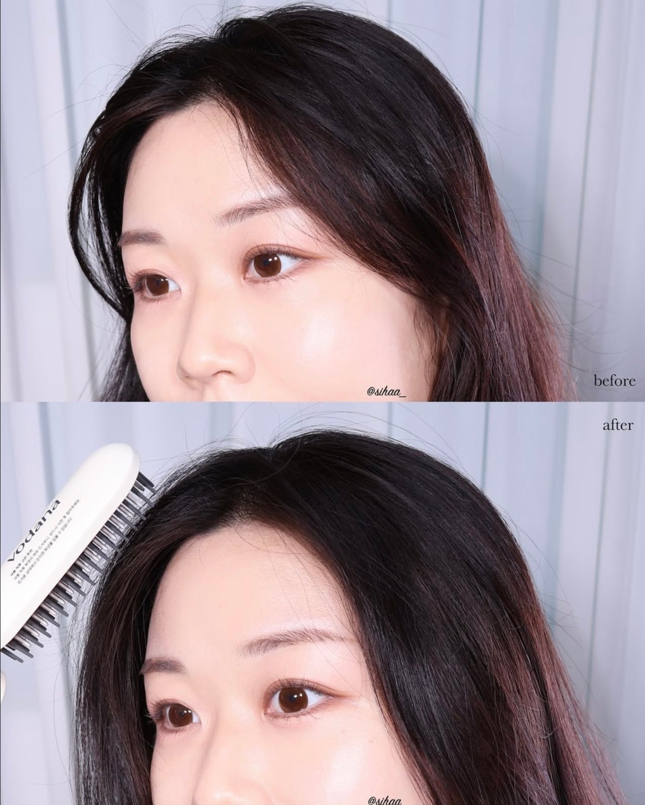 韓妞最愛的造型神器💝VODANA Easy Up 摺疊式多用途無線直髮捲髮梳✨