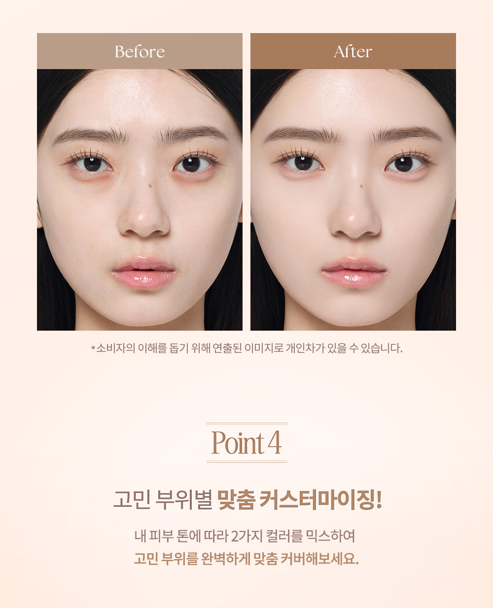 Pro Cover Dual Concealer Palette專業雙色遮瑕盤連掃