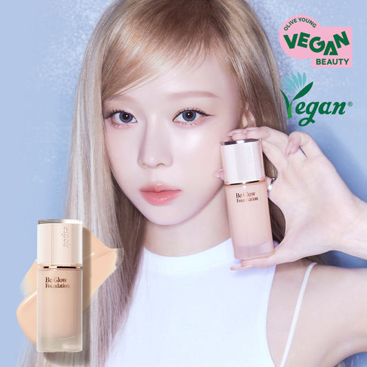 高品質彩妝🎀Espoir Be Glow 自然水潤光澤透亮粉底液