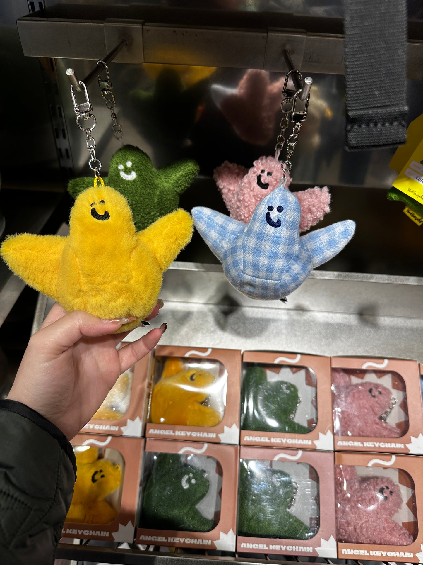 韓國連線6/3截🇰🇷～小飛人Wacky Willy Angel 天使公仔鑰匙扣🪽