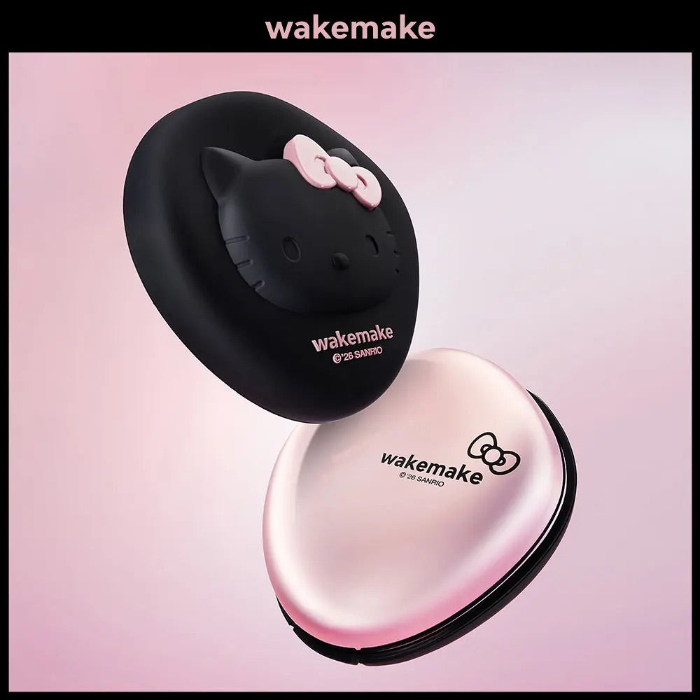 WAKEMAKE X Hello Kitty Black Edition 聯名彩妝全系列✨ WAKEMAKE 水光瓷肌塗層膏粉底✨Water Glow Coating Balm