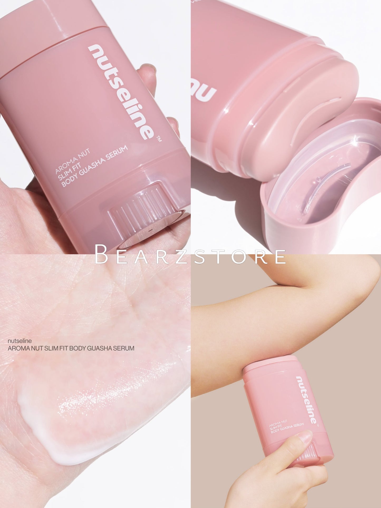 一上市即賣斷🫠Nutseline香氛堅果瘦臉刮痧精華💖 緊緻輪廓、促進循環與改善橘皮⭐️