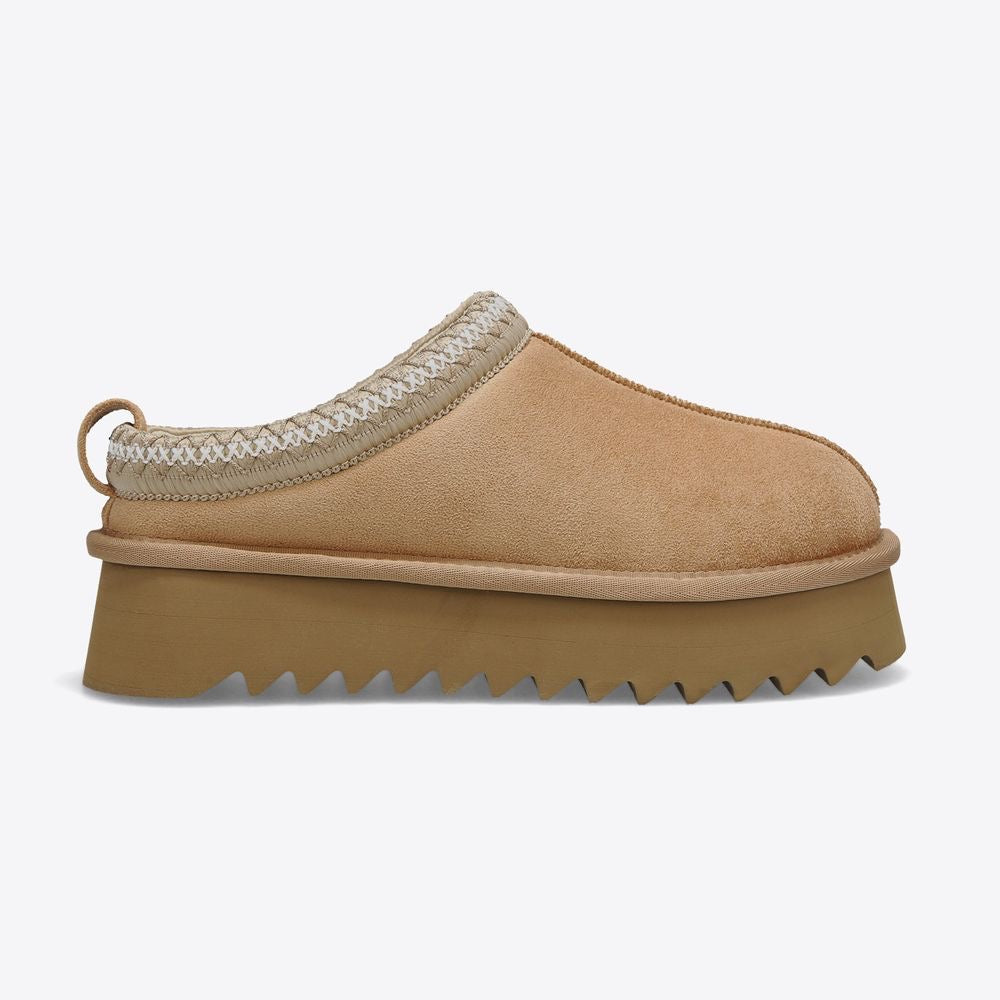 冬季保暖不臃腫🔥 韓國品牌SHOOPEN 鯊魚底暖絨厚底套腳鞋| 冬日OOTD必備💫