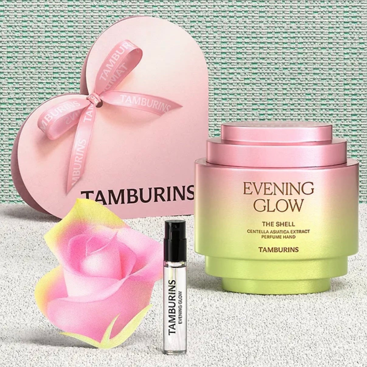 TAMBURINS x邊佑錫推出全新THE EVENING GLOW 護手霜套裝 | 超夢幻 🤍