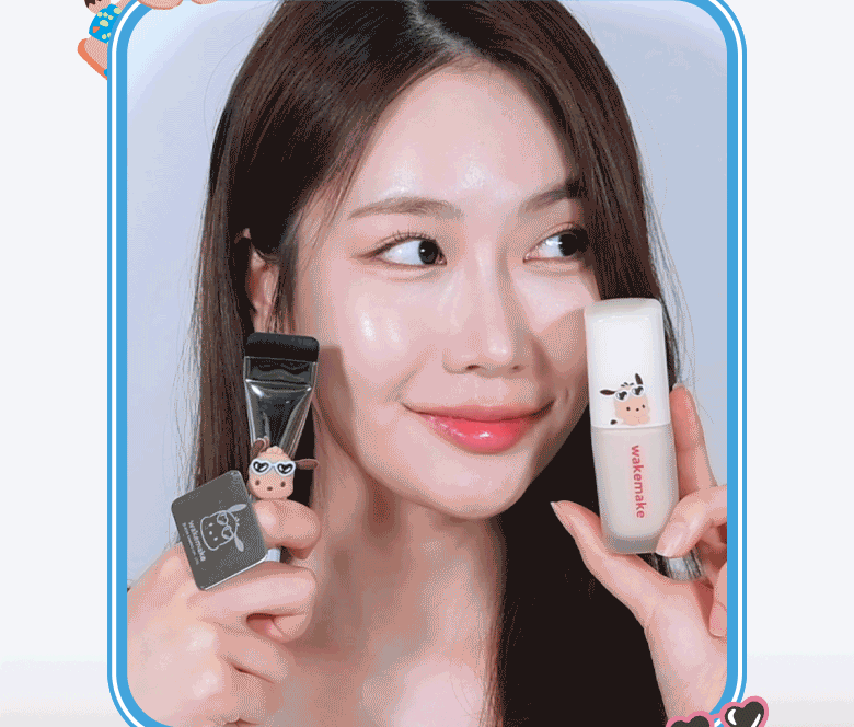 送粉底掃+粉底小盤 ⭐️WAKEMAKE x Sanrio 無痕持妝無痕粉底液🔥｜限量POCHACCO聯名