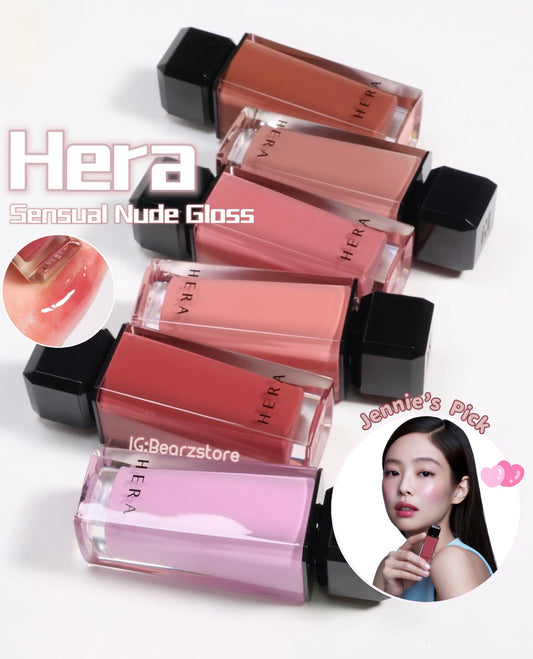 Jennie Pick❤️‍🔥「人間CHANEL」 Hera 裸感光澤方塊柔潤唇蜜| Hera Sensual Nude Gloss🩰✨