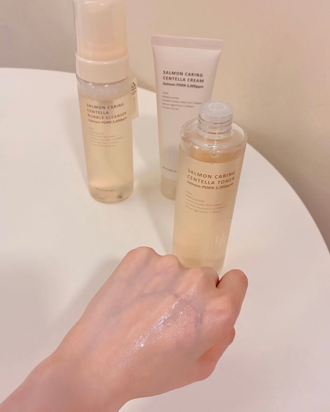 從基底重塑肌膚生命力✨HAVEBLUE 三文魚PDRN積雪草舒緩修復精華化妝水 🐠