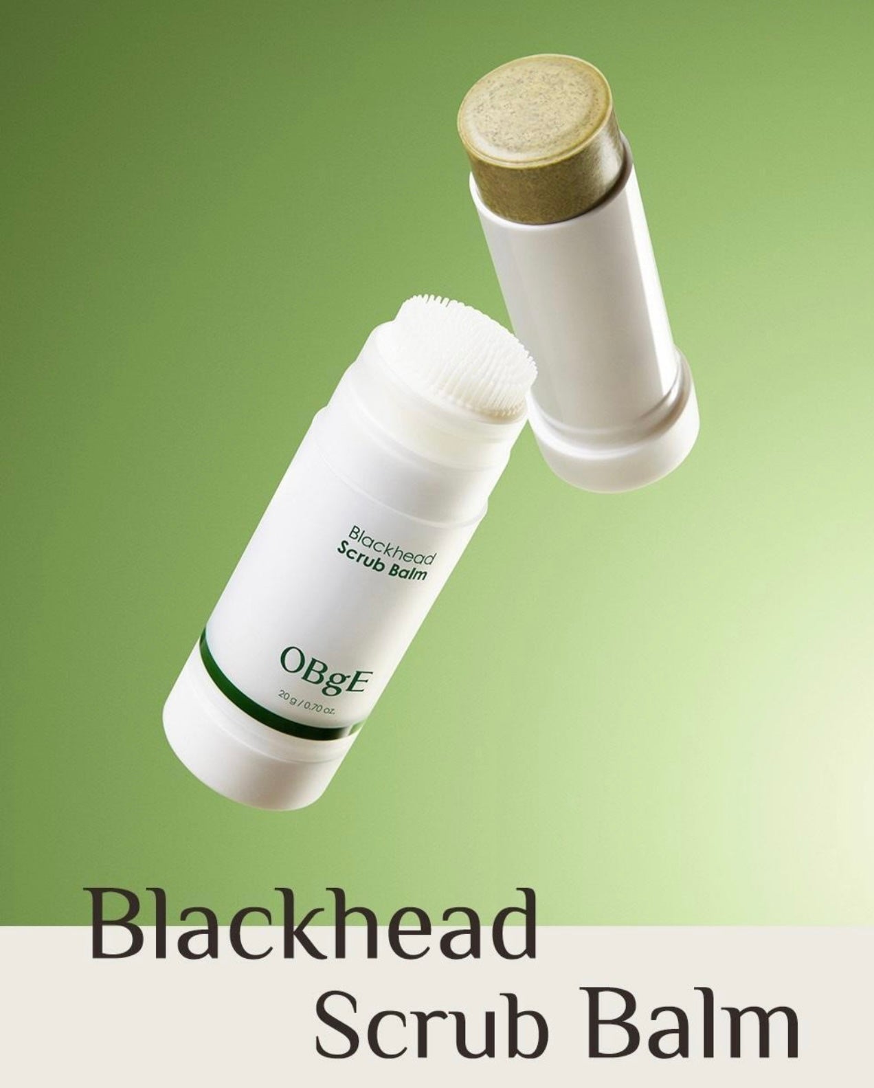 OBgE 黑頭粉刺去角質清潔棒🫧 OBgE Blackhead Scrub Balm✨