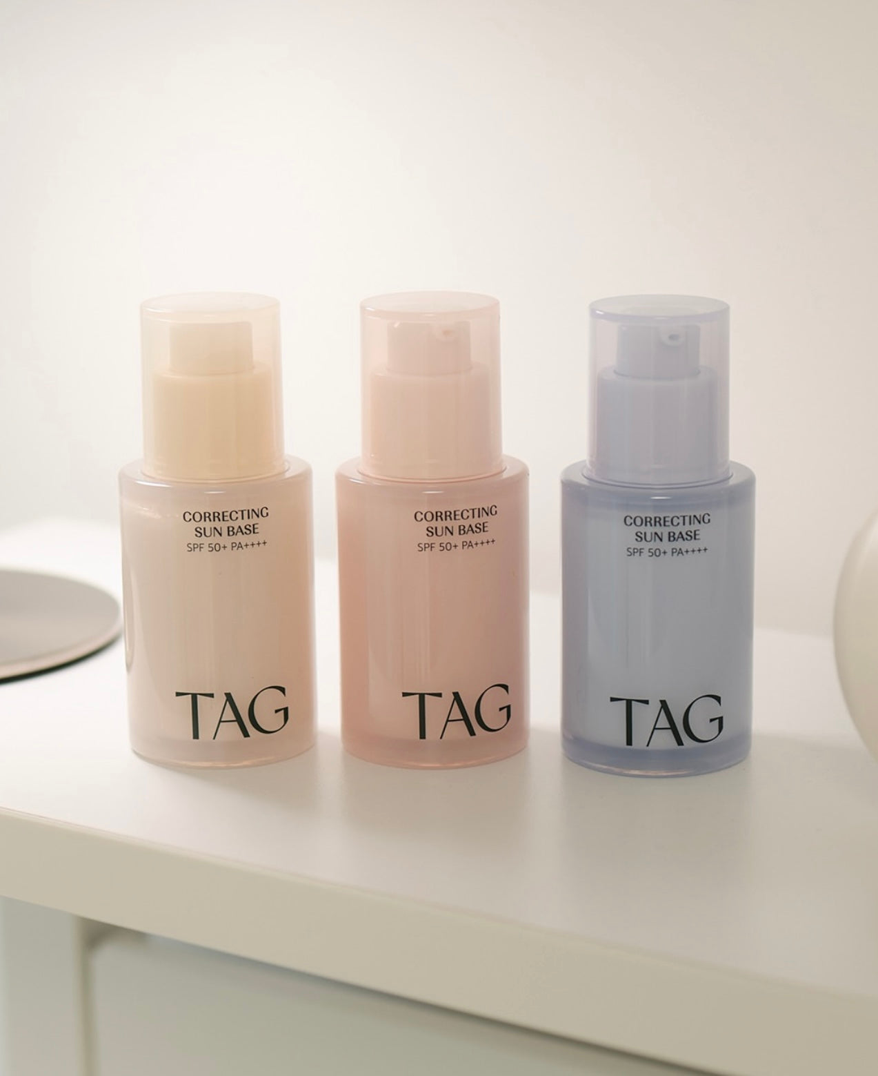 防曬•妝前打底•修飾膚色 | TAG Correcting Sun Base 校正防曬妝前乳SPF50+PA++++🌈