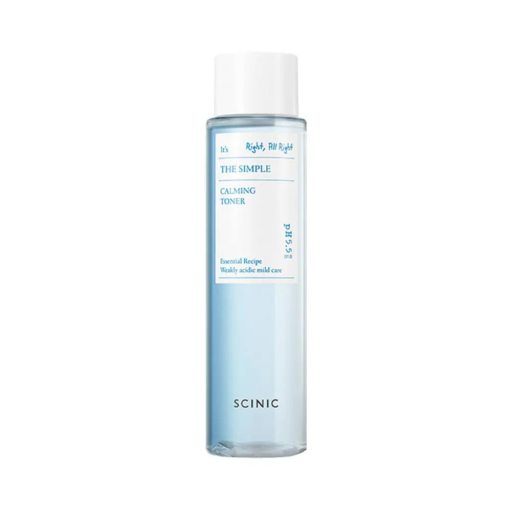 SCINIC THE SIMPLE 系列Calming Toner & Daily Lotion 極致呵護舒緩爽膚水 & 乳液💫