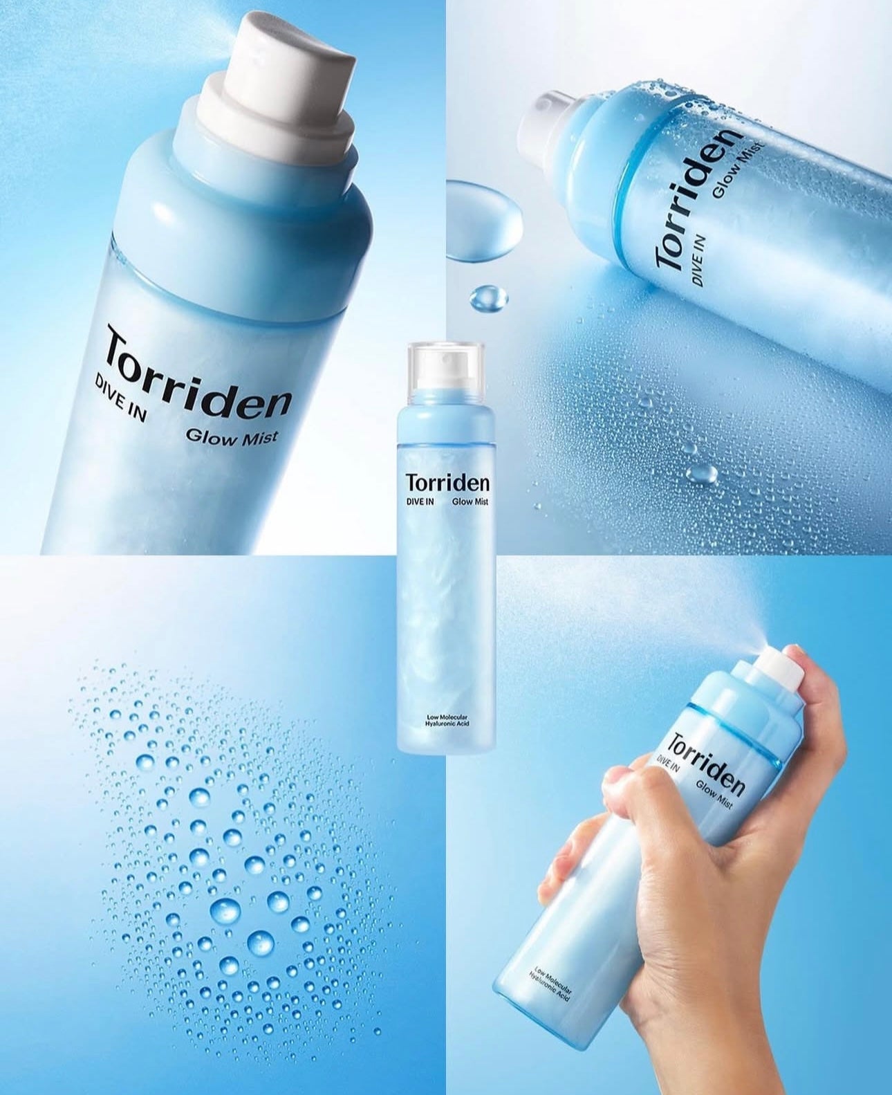 乾皮救星💦Torriden DIVE IN 低分子玻尿酸奶霜噴霧💧一噴即潤 皮膚在喝水！