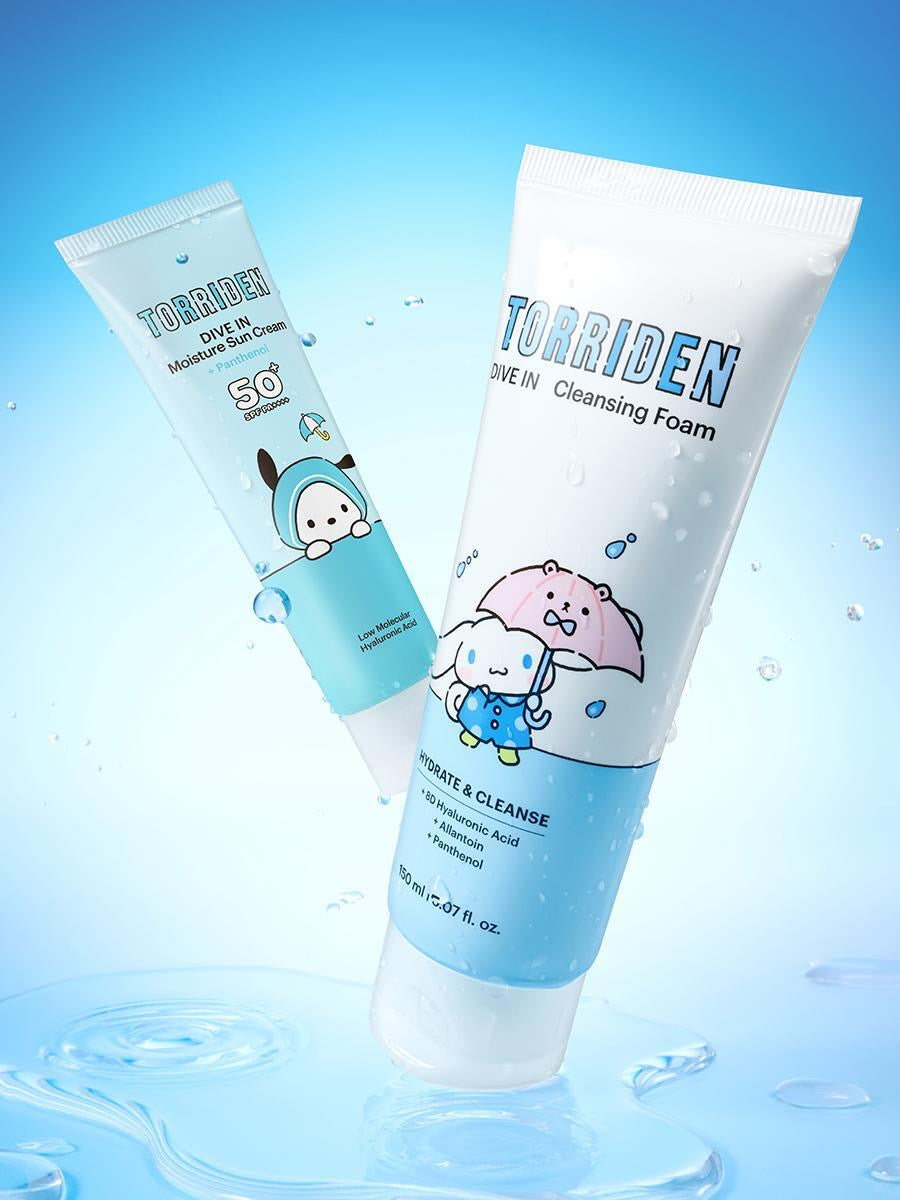 送Sanrio貼紙✨24小時防曬秘密 💦Torriden Dive In Watery Moisture Sun Cream 透明質酸水潤保濕防曬 SPF50+ PA++++ 🌟
