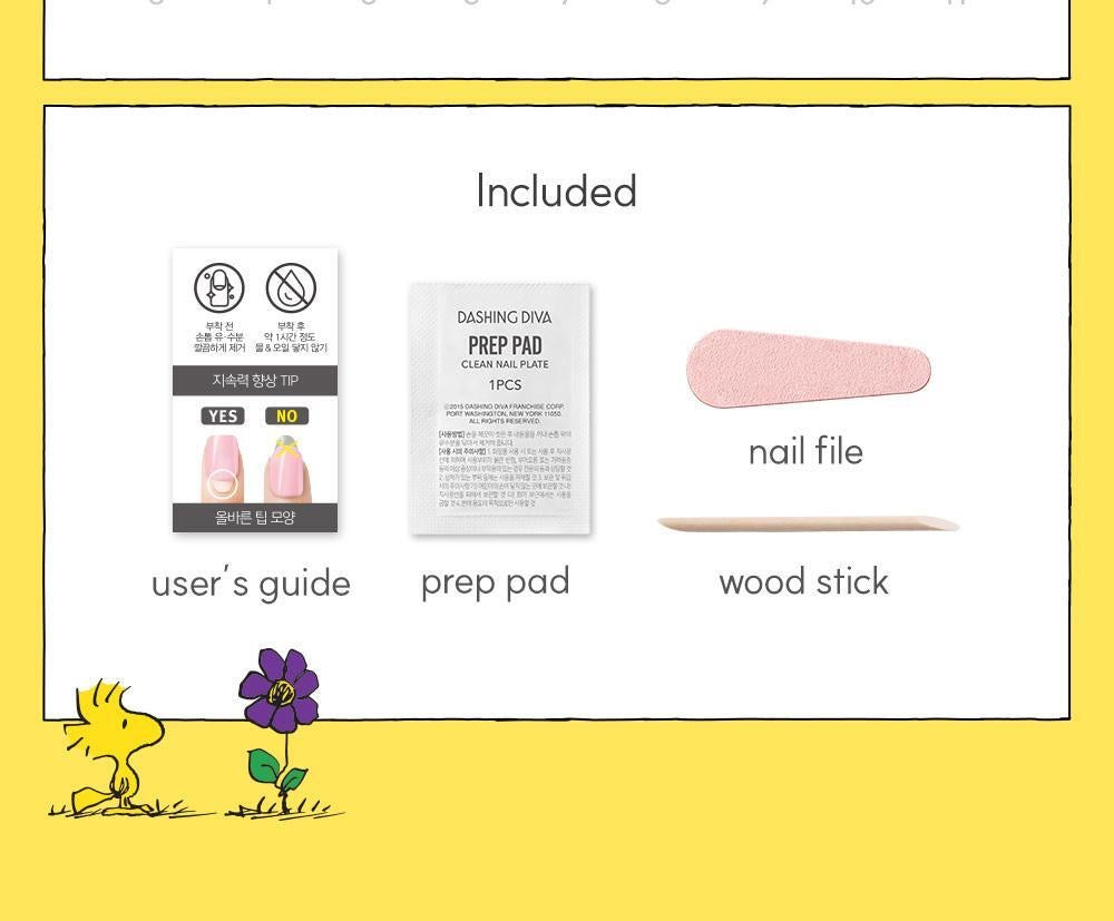 張員瑛Pick 🌟 Dashing Diva Magic Press × Snoopy 聯名系列手/腳美甲貼片