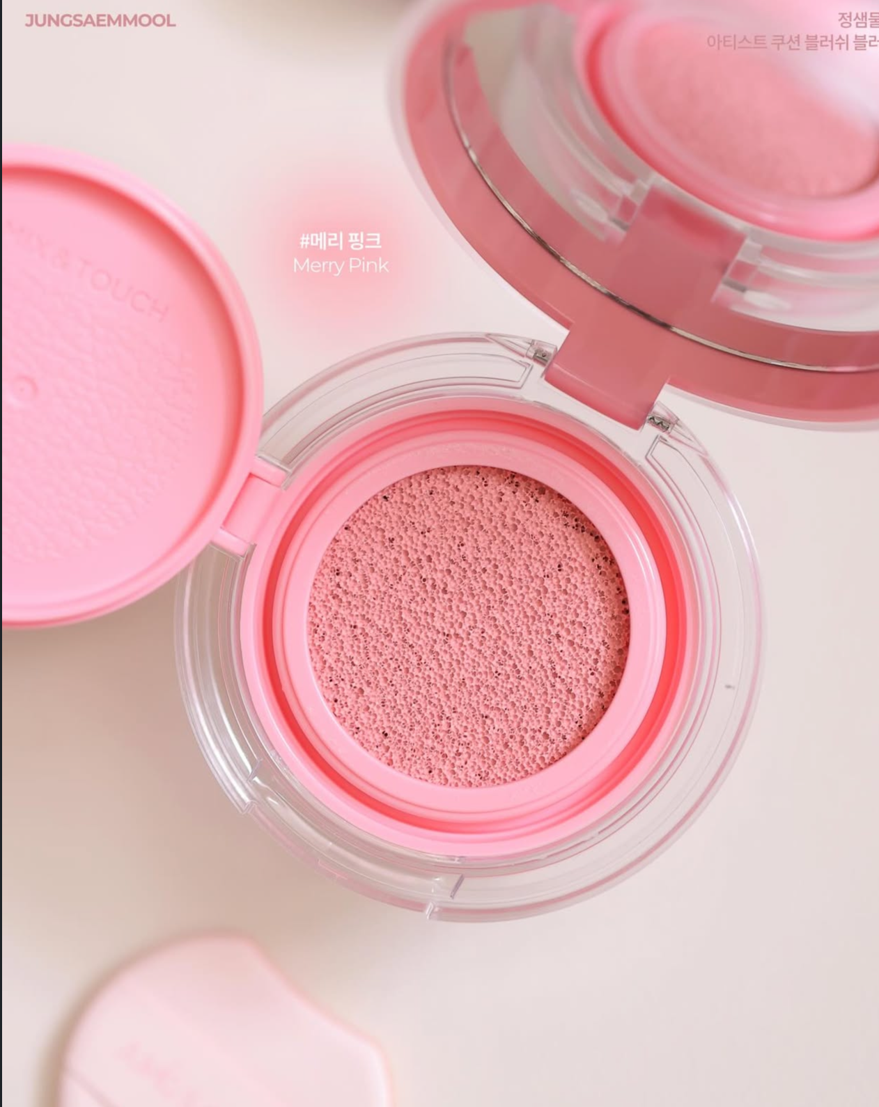 爆款單品💖JUNG SAEM MOOL鄭瑄茉水彩畫家氣墊腮紅 Artist Cushion Blush | 韓系清透水彩妝必備🎨