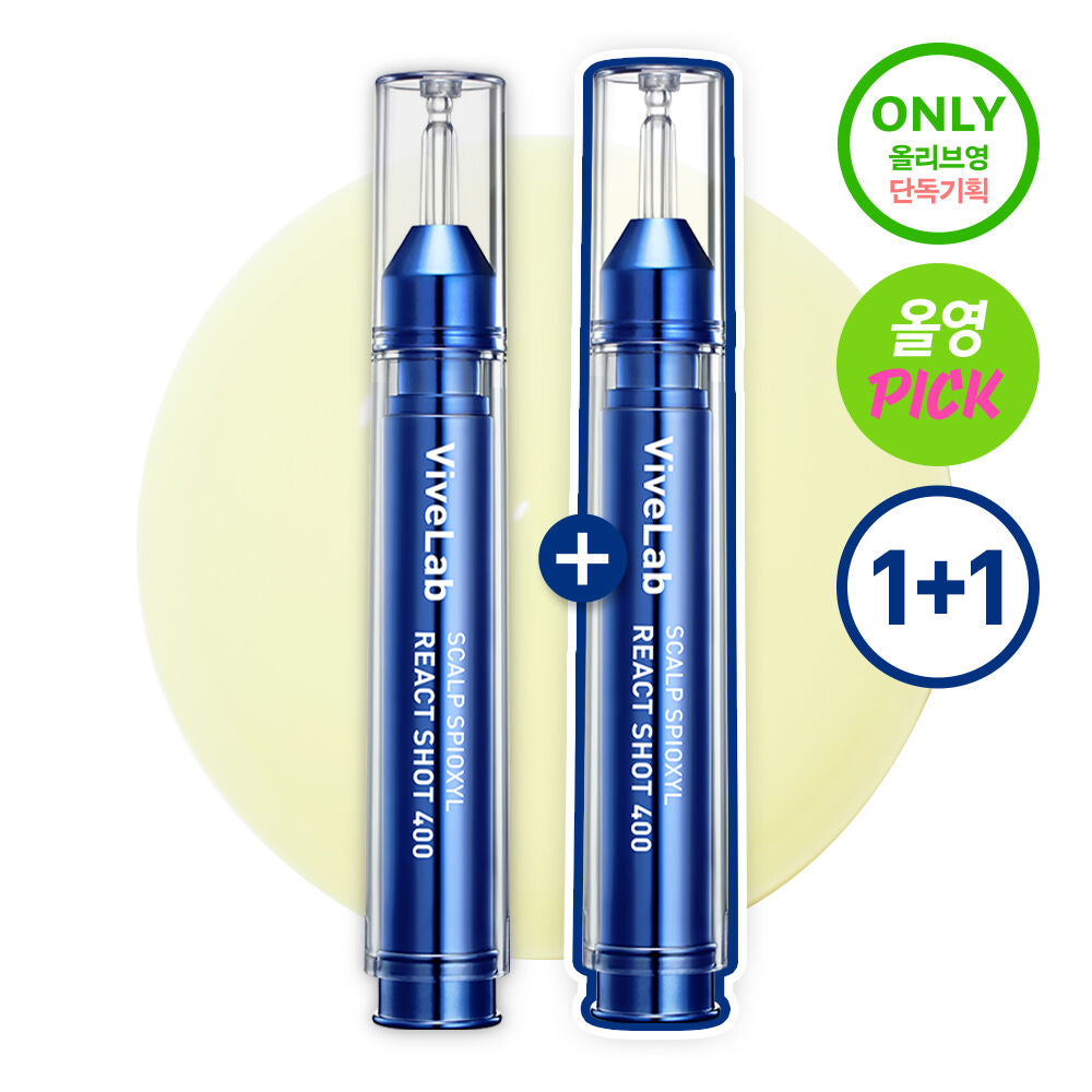 頭皮微針入門首選｜ViveLab 育髮防脫髮安瓶 Spioxyl ReactShot 400👩🏼‍⚕️