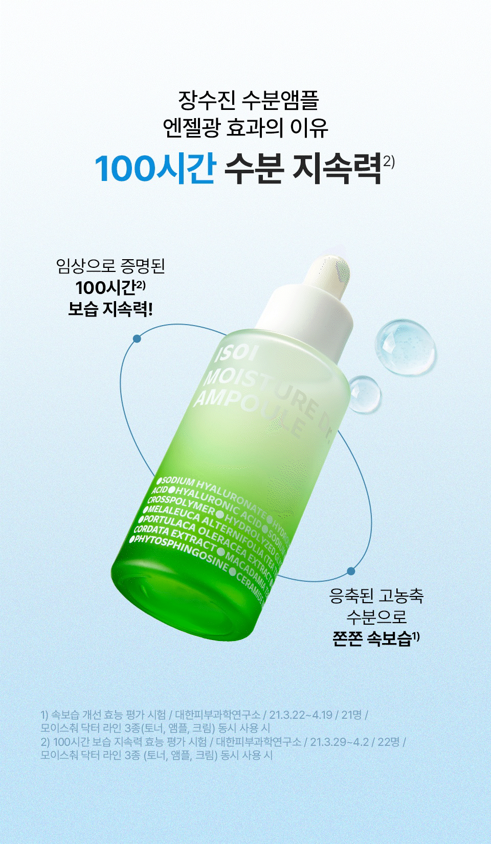 ISOI Moisture Dr.Ampoule 透明質酸茶樹保濕去痘精華🌿