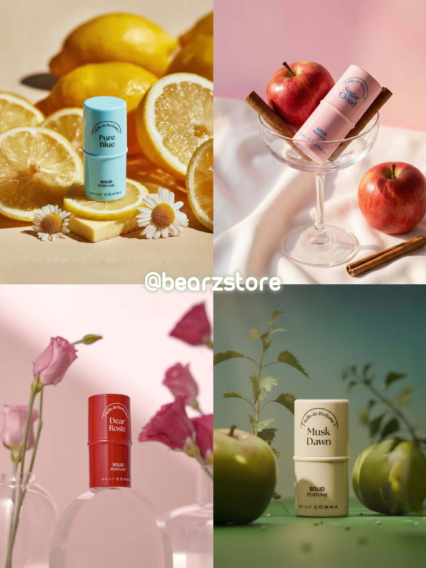 Daily Comma Bello de Perfume 質感固體香膏+ 香氛護手霜禮盒套裝💖