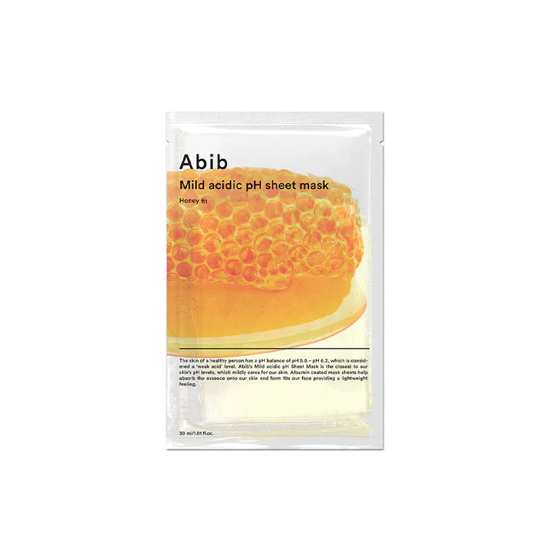 Abib 溫和弱酸pH面膜系列⭐️Abib Mild acidic pH sheet mask 復活草 / 蜂蜜/穀胱甘肽/水解膠原蛋白/魚腥草
