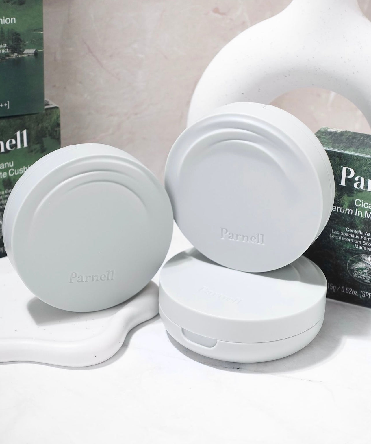 水煮蛋肌🥚| Parnell積雪草精粹亮白水潤氣墊🌿| Parnell Cicamanu Serum Cushion