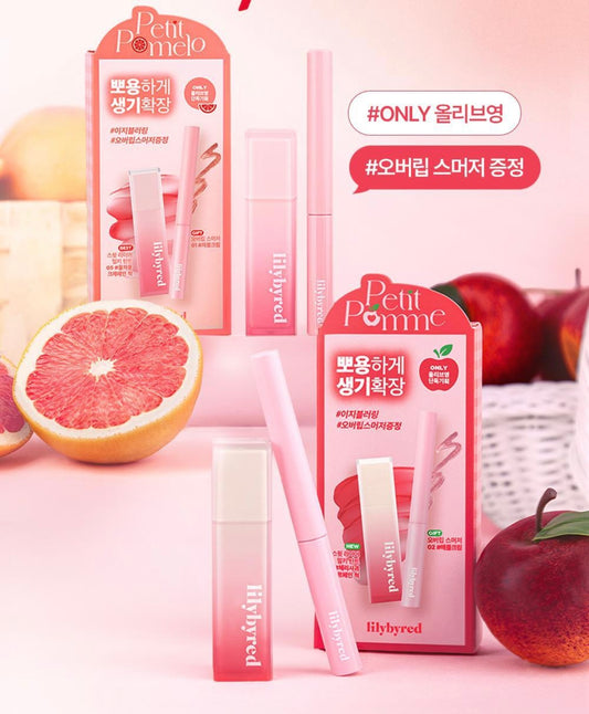 lilybyred 甜心謊言奶油唇釉 +送柔霧唇線暈染筆 💗Sweet Liar Milky Tint set-lip liner