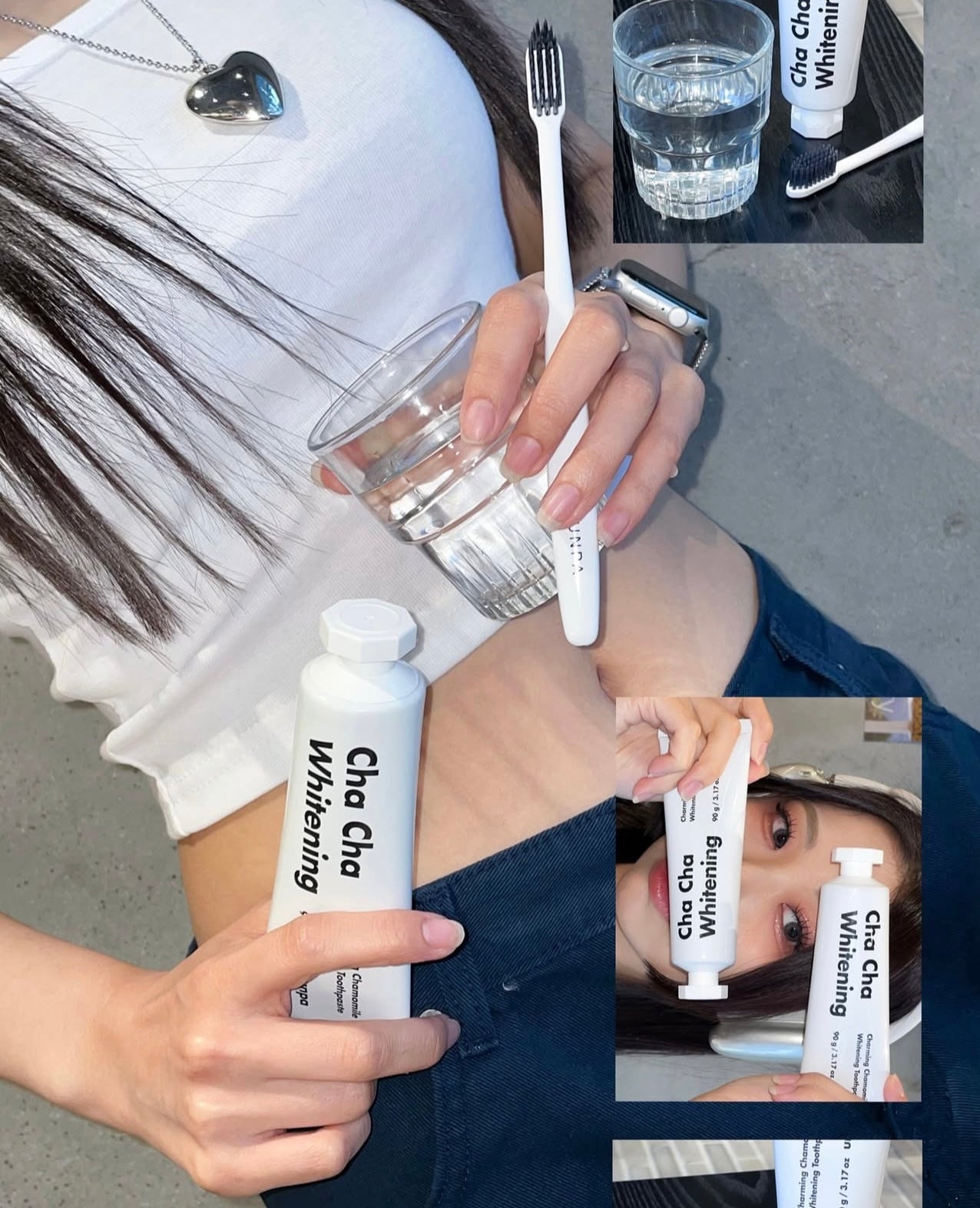 Unpa Cha Cha竹炭潔齒亮白牙膏🦷🪥🫧