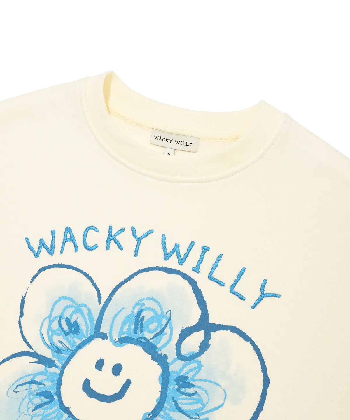🌸 WACKY WILLY 微笑花花美式寬鬆衛衣 🌸