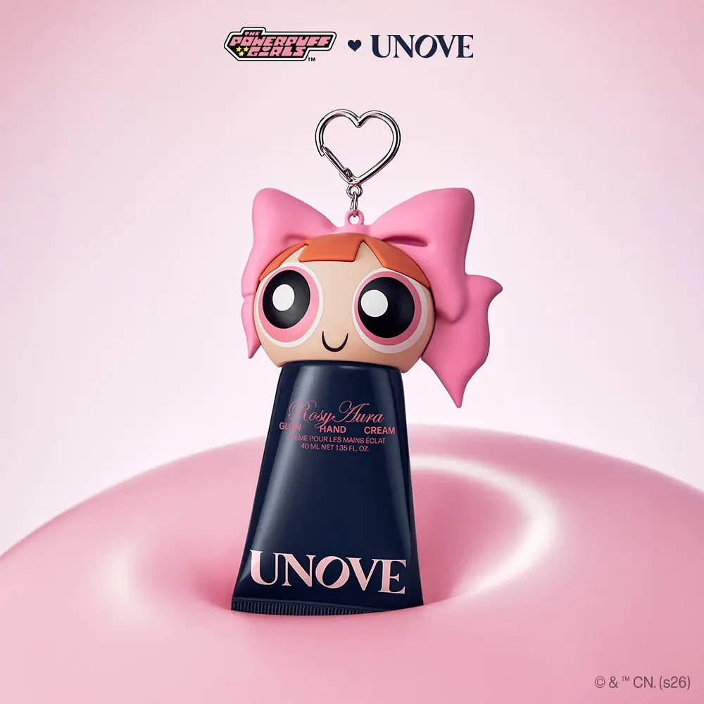送飛天小女警匙扣帽蓋✨Unove Glow Hand Cream 香氛光感護手霜🪽