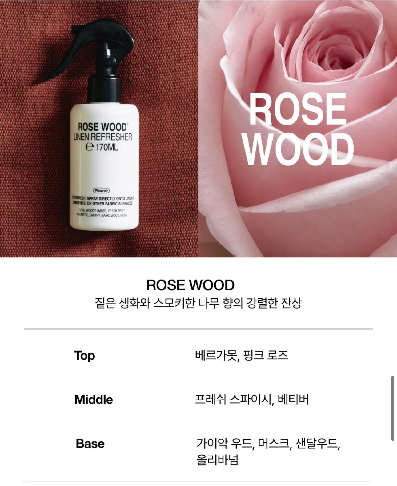 Pleuvoir 質感衣物亞麻噴霧✨纖維脫臭劑Pleuvoir Linen Refresher ☁️