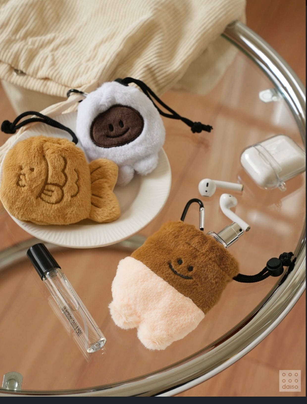 🧸✨韓國Daiso冬季限定|超萌冬日氛圍感小食絨毛飾品系列登場✨