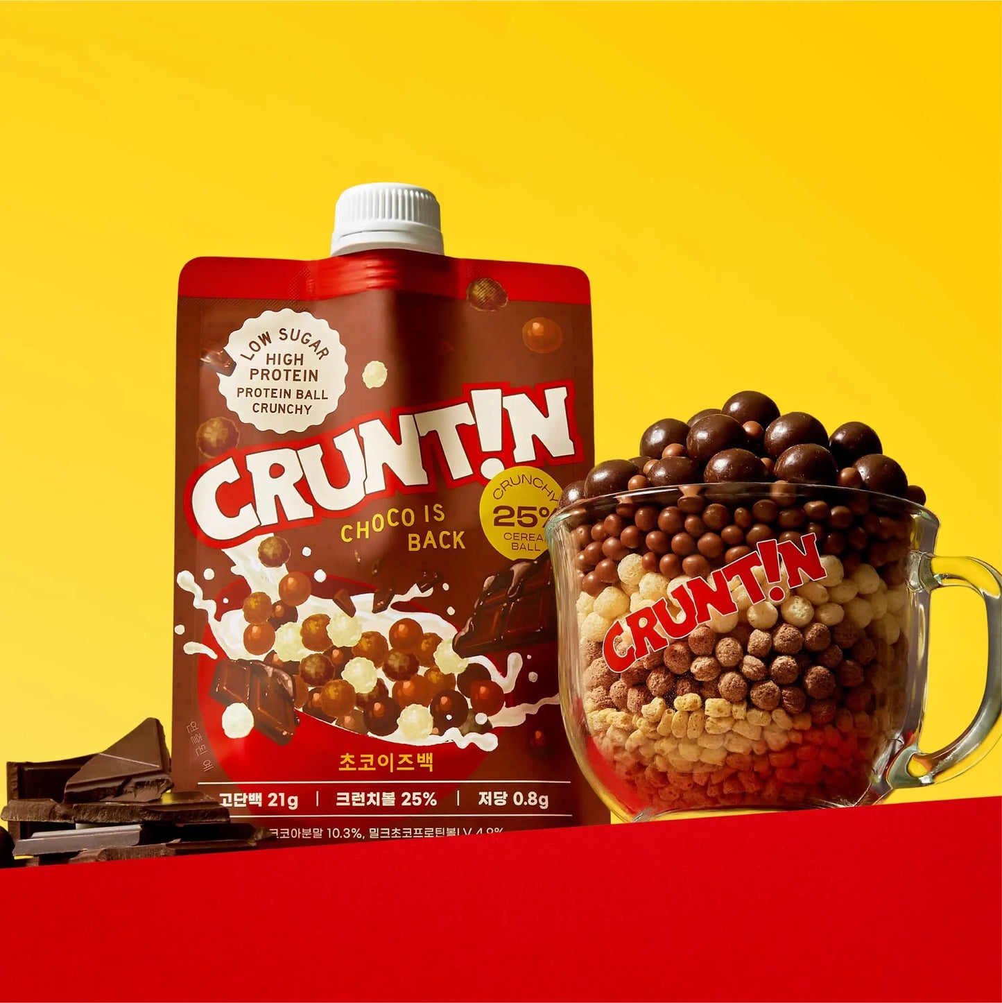 🎉 Olive Young Pick 激推！CRUNT!N 脆嚼系高蛋白奶昔🎉
