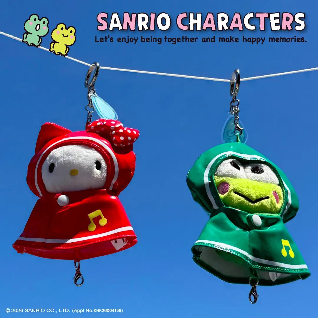Sanrio x Olive Young🫒限量版雨天公仔匙扣☔️🌧️共8款