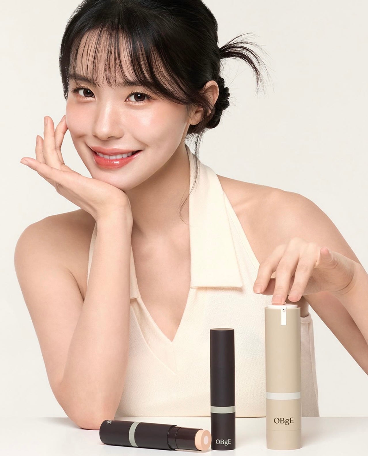 「偽素顏Get」🚀OBgE 自然遮瑕素顏霜| 告別油光暗沉、一抹開啟實體化磨皮濾鏡✨ Natural Cover Lotion SPF50+ / PA++++
