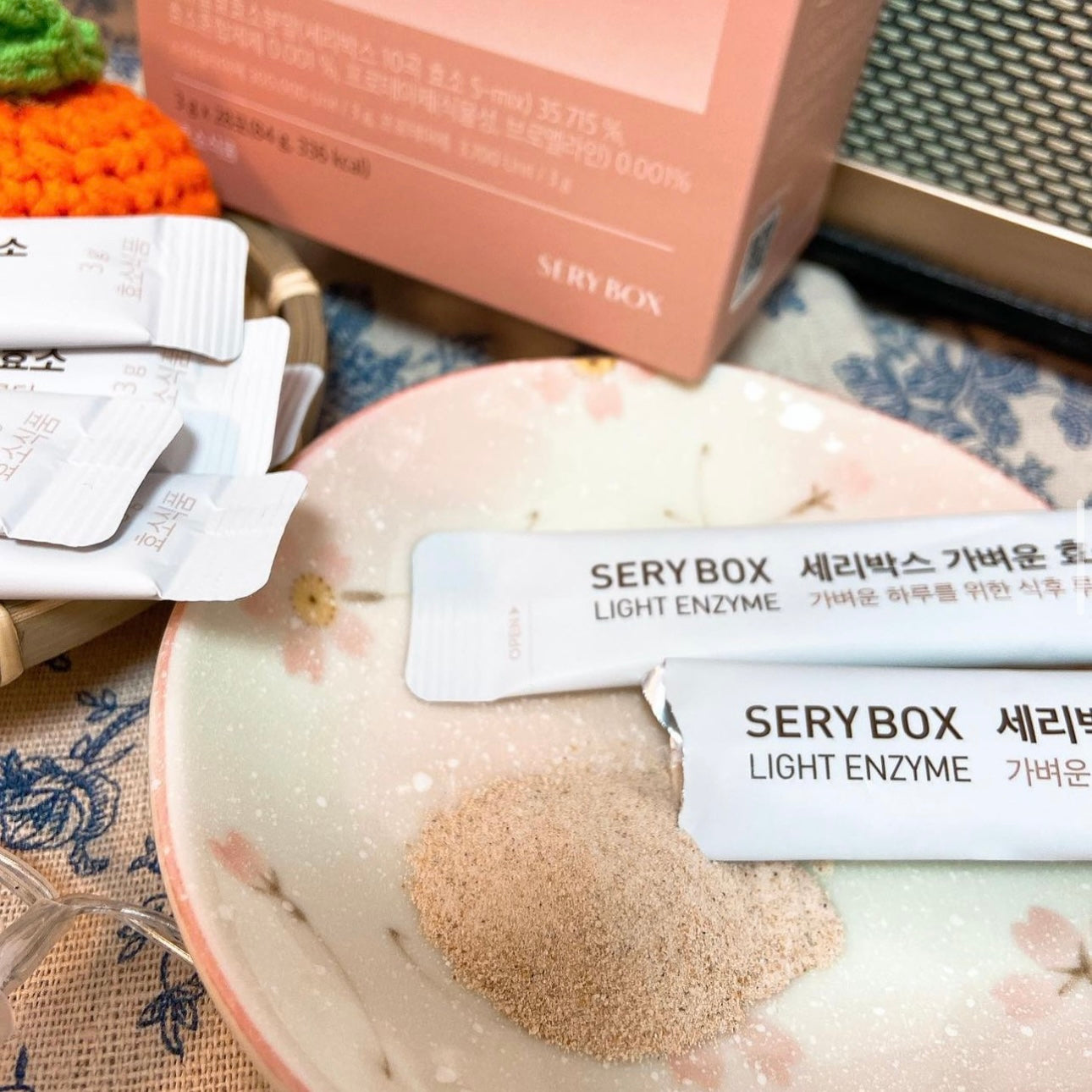 Oliver Young銷售排名No.1🥇| SERY BOX 穀物輕盈酵素粉|輕鬆吃出窈窕纖腰 極速分解消化⚡