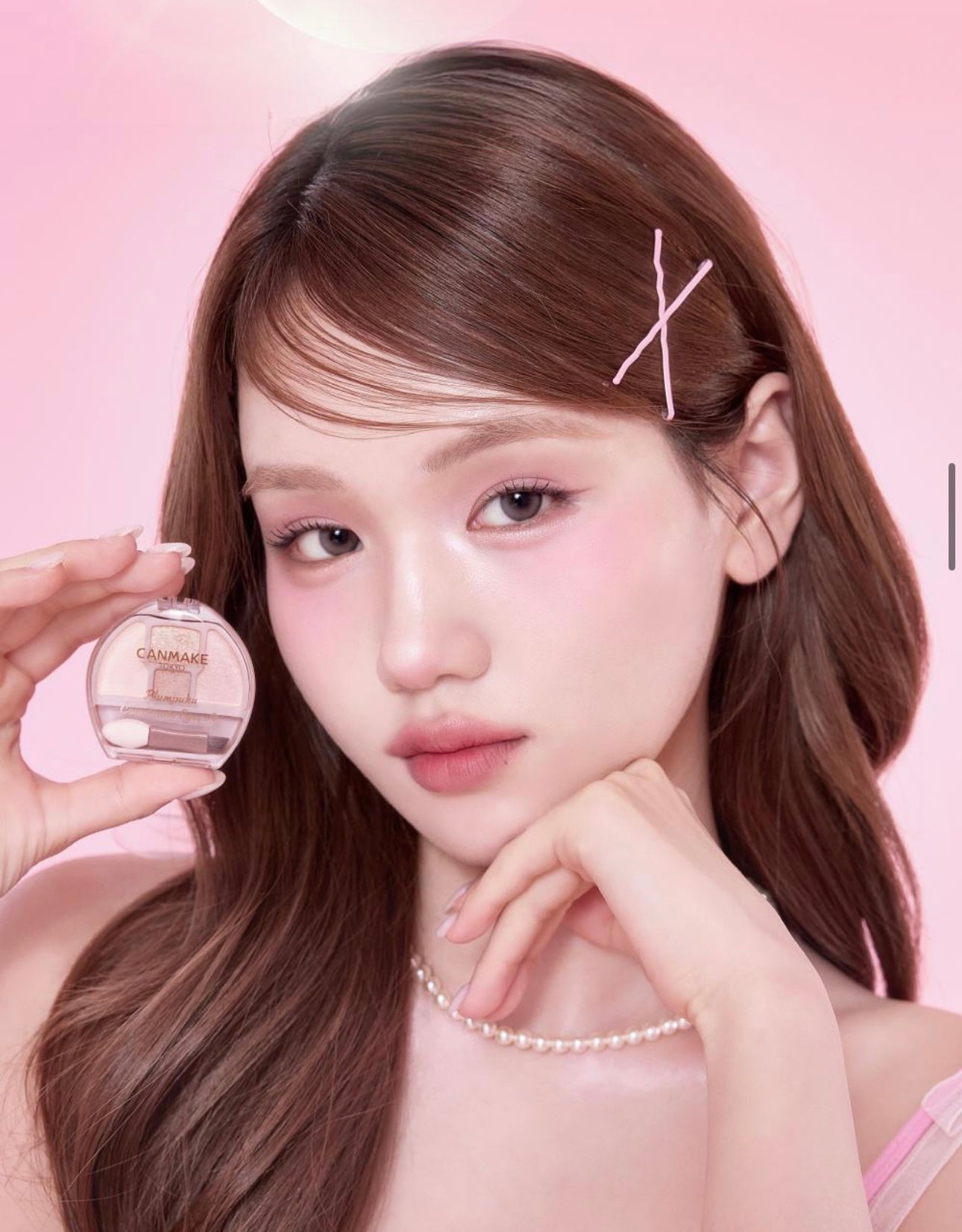 送收納包✨專為下眼妝設計 ✨CANMAKE Plumpuku Coordinate Eyes 臥蠶淚袋眼影多用盤💫