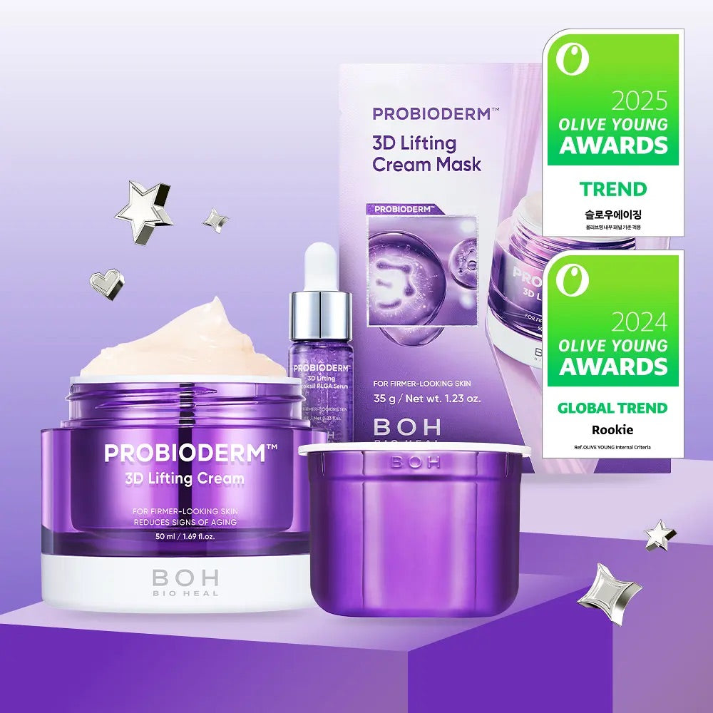共120ml✨真正的提拉面霜✨BOH 益生菌3D立體提拉抗皺面霜💜 | Bio Heal BOH Probioderm 3D Lifting Cream