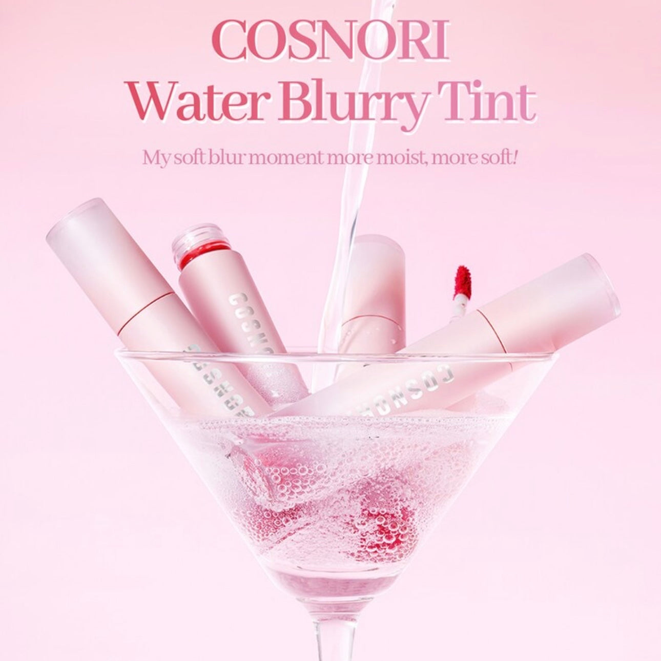 Cosnori Water Blurry Tint 水霧色調唇釉🥂
