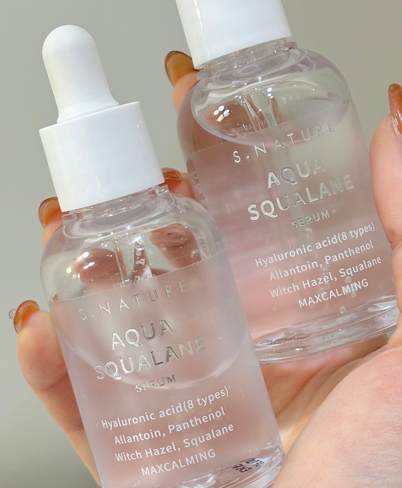 鎮靜修復保濕鎖水🦋| S Nature角鯊烷舒敏補濕精華💦S Nature Aqua Squalane Serum| 毛孔•皮脂 KO✨