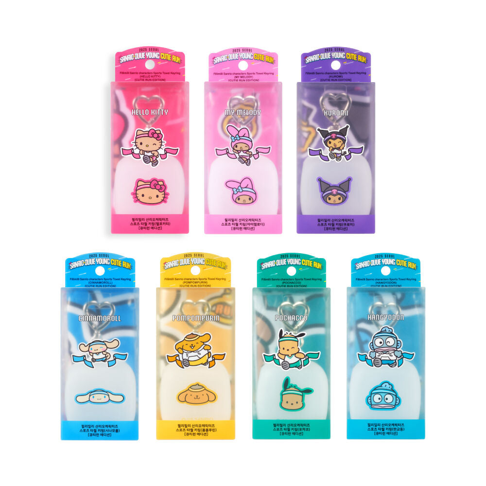 Fillimilli x Sanrio 夢幻聯名運動毛巾鑰匙圈🌈