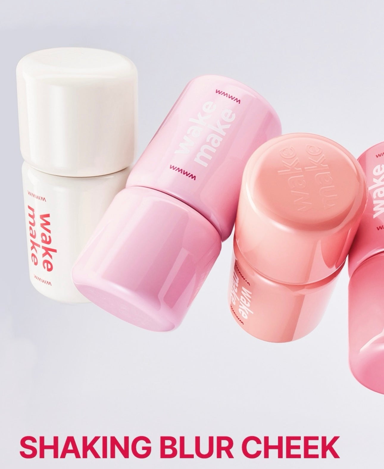 🌸 WakeMake Shaking Blur Cheek 搖搖透明感柔霧腮紅