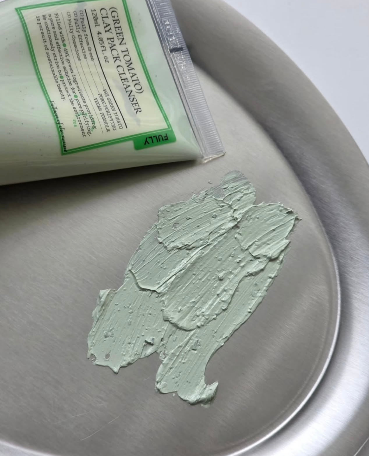 洗面+泥膜2合1💫FULLY & Green Tomato Clay Pack Cleanser綠蕃茄泥膜潔面泥膜🍅 💚