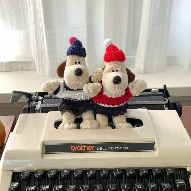 韓版毛衣款掌門狗公仔（二色可選）🐾🇰🇷