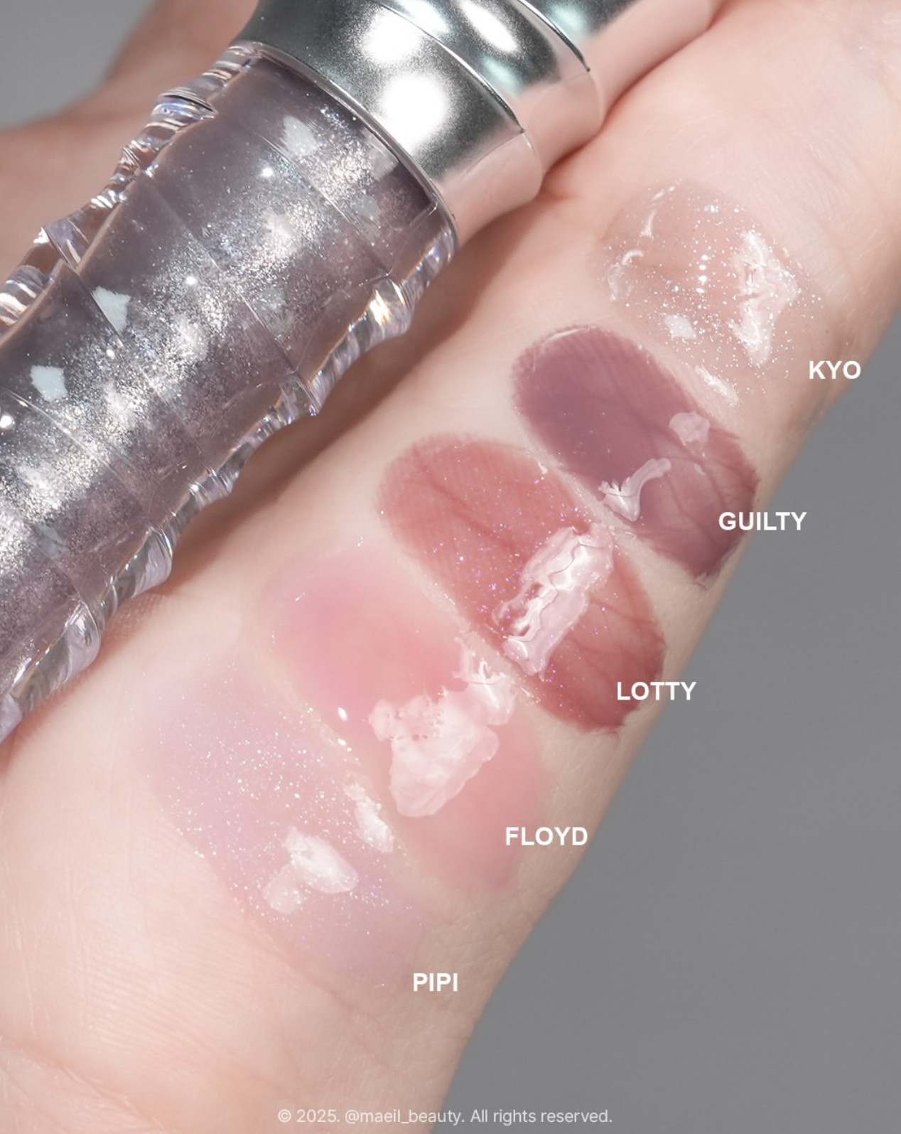 RISKY 金屬感極致光澤唇釉🩶⛓️ RISKY Be Bold Lip Gloss