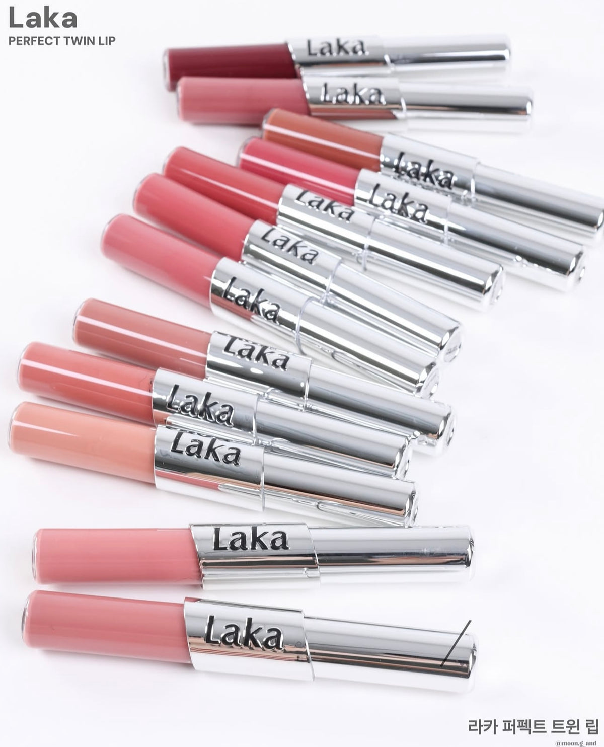 一次滿足你2個願望✨ 選擇困難症救星登場！Laka 雙頭水光霧面唇釉Perfect Twin Lip💖