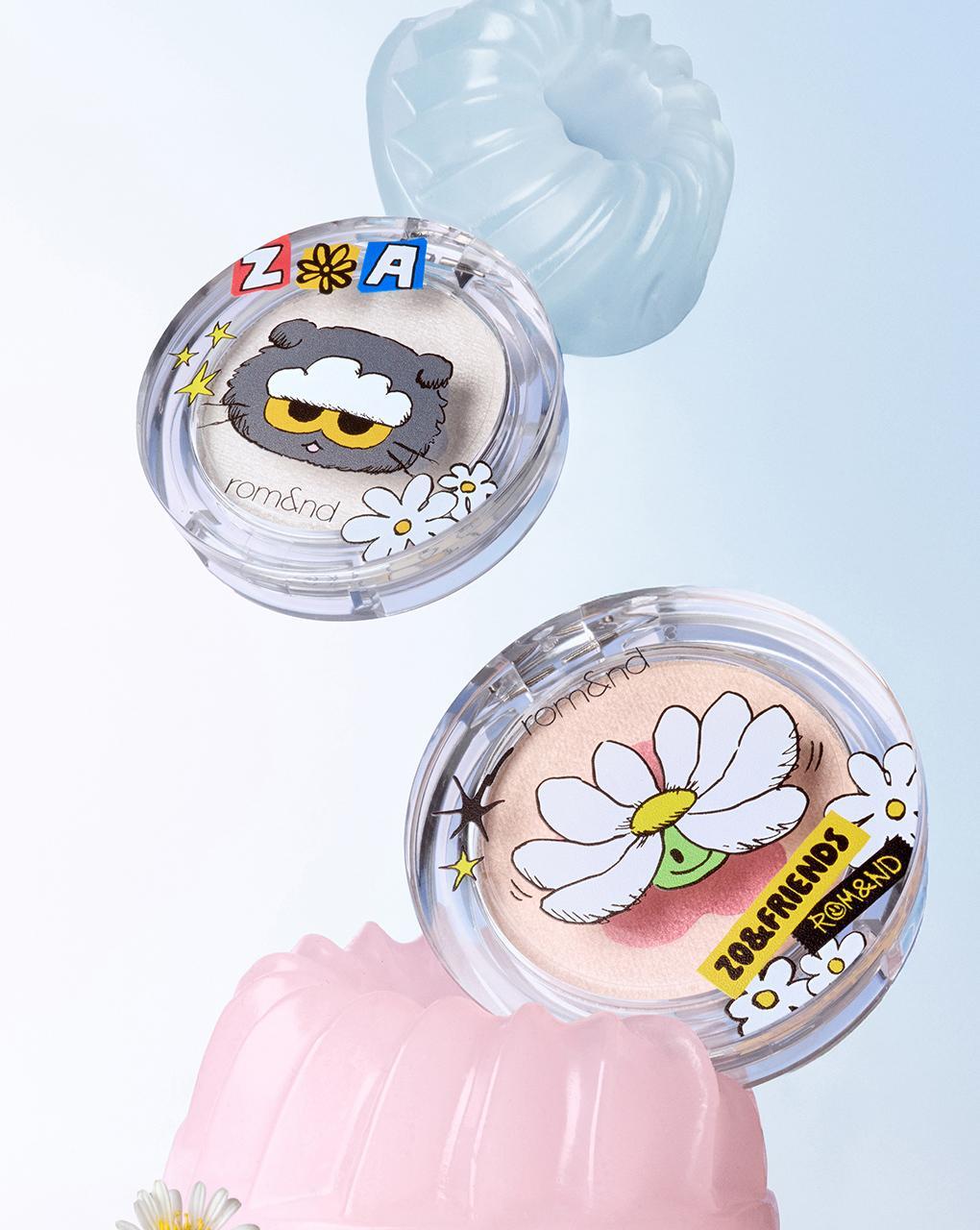 Rom&nd x ZO&FRIENDS Dual Jelly Highlighter Zoa 腳印高光